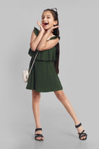 Girls Cotton Sleeveless Dress
