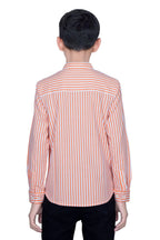 BOYS LINING CLAY COTTON SHIRT