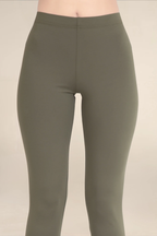 Women Dark Military Ankle Length Legging