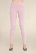Women Dusty Rose Breathable Long Length Legging