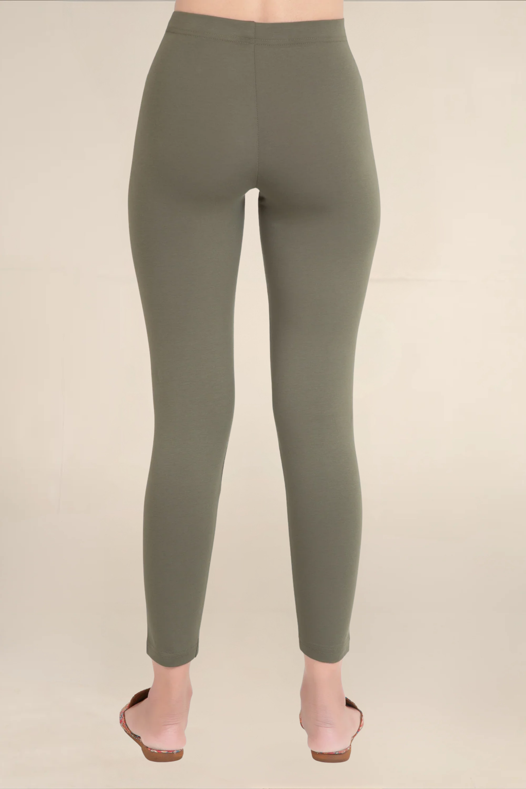 Women Dark Military Ankle Length Legging