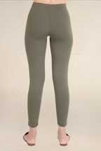 Women Dark Military Ankle Length Legging