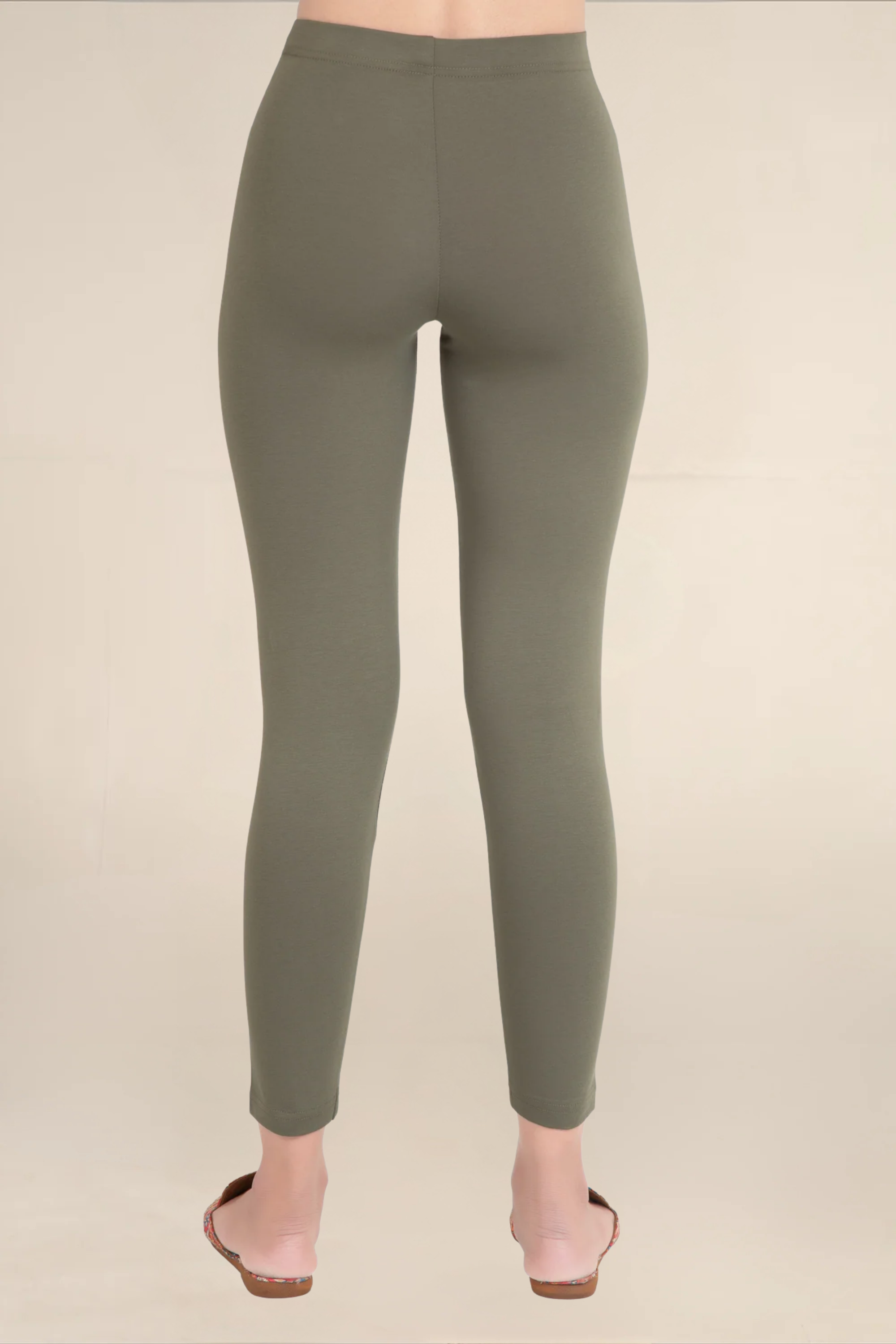 Women Dark Military Ankle Length Legging