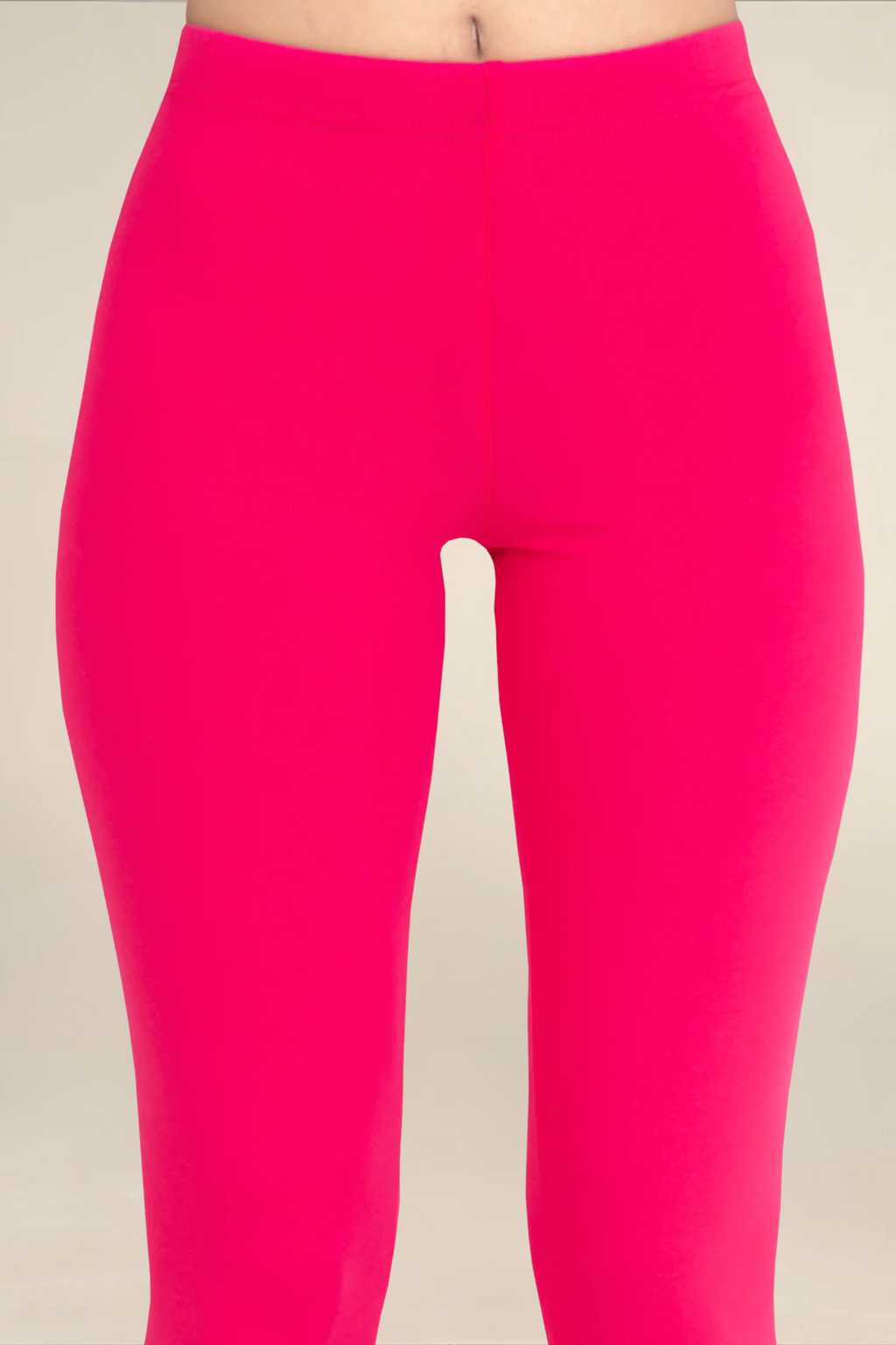 Women Dark Fuscia Ankle Length Legging