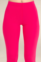 Women Dark Fuscia Ankle Length Legging