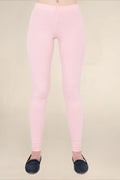 Women Dusty Pink Breathable Long Length Legging