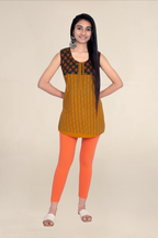 Women Coral Ankle Length Legging