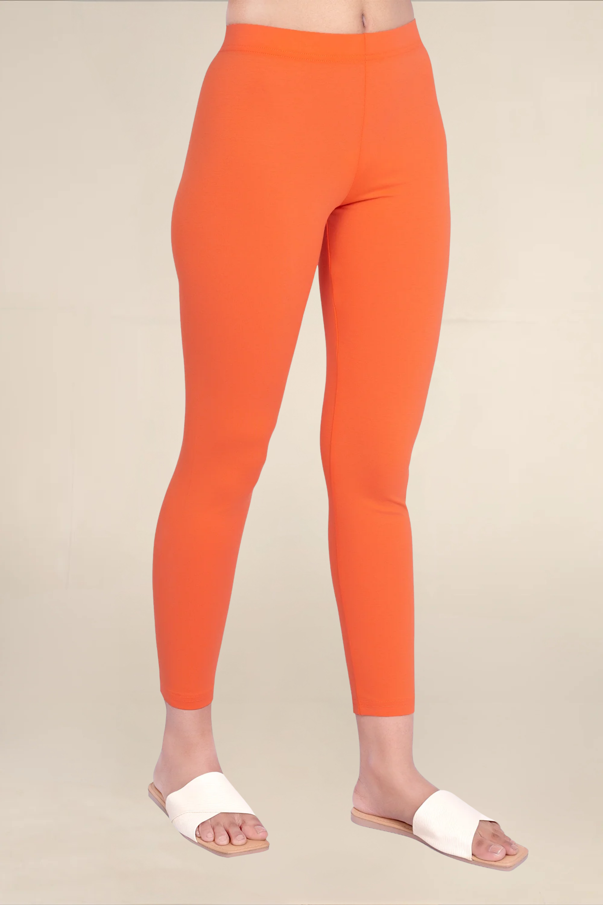 Women Coral Ankle Length Legging