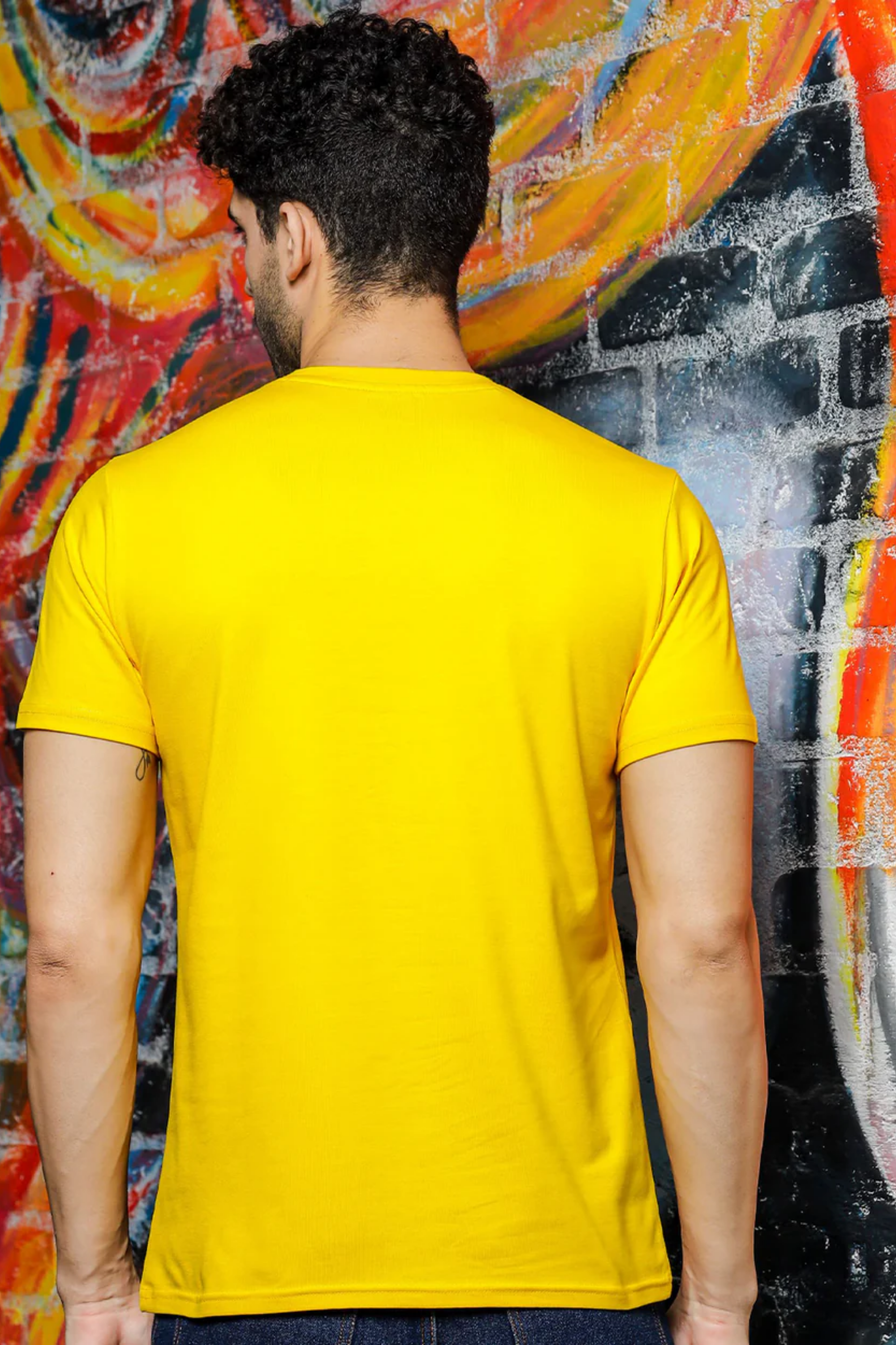 Mens Round Neck Men's T-Shirt