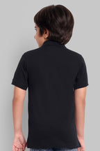 Boys Classic Cotton Polo T-Shirt Green