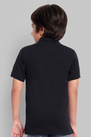 Boys Classic Cotton Polo T-Shirt Green