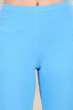 Women Dark Sky Blue Regular Legging