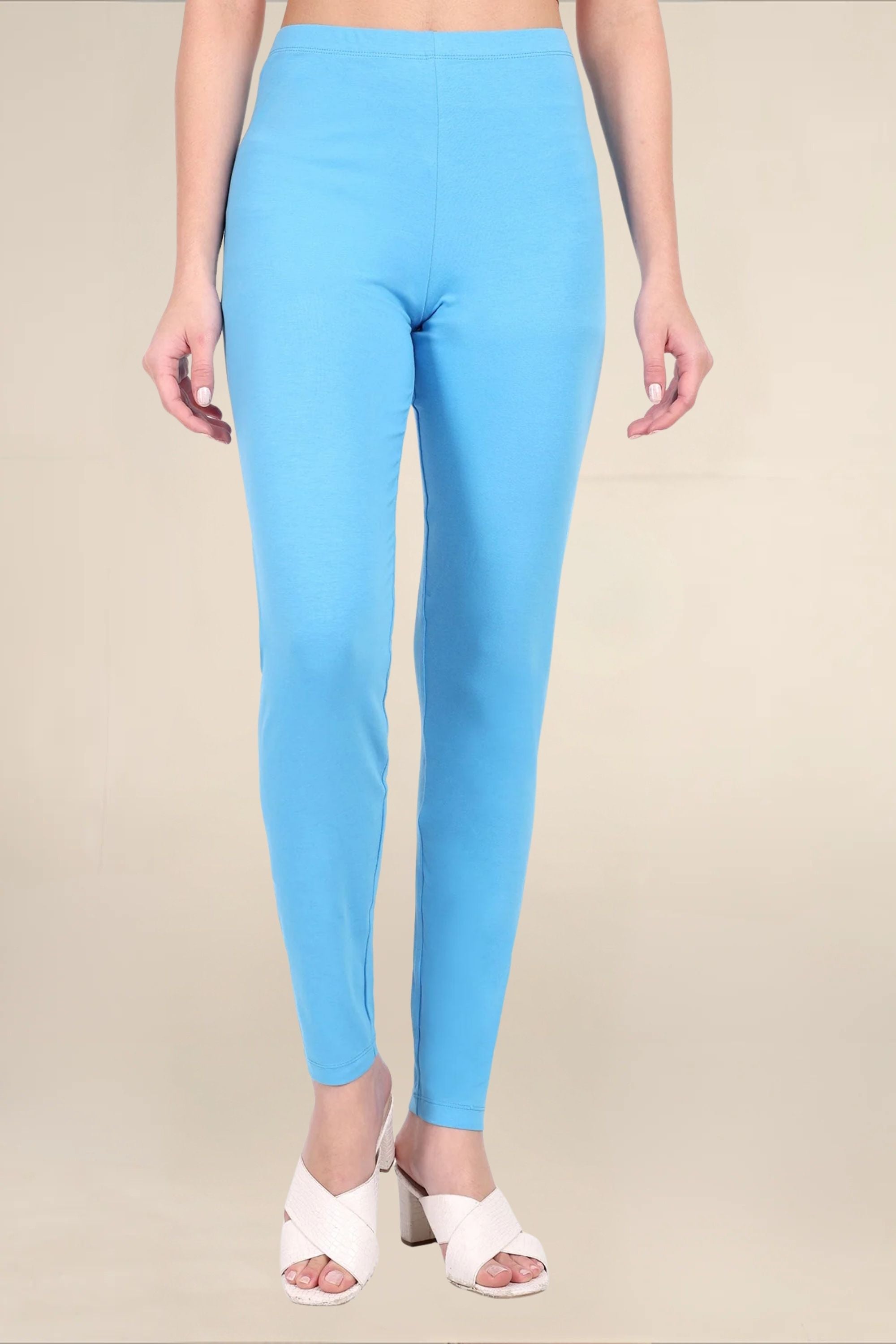 Women Dark Sky Blue Regular Legging