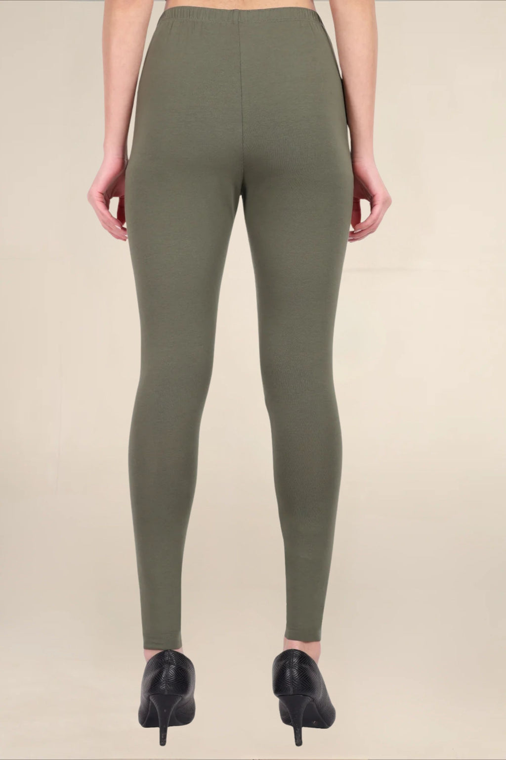 Women Dark Military Breathable Long Length Legging