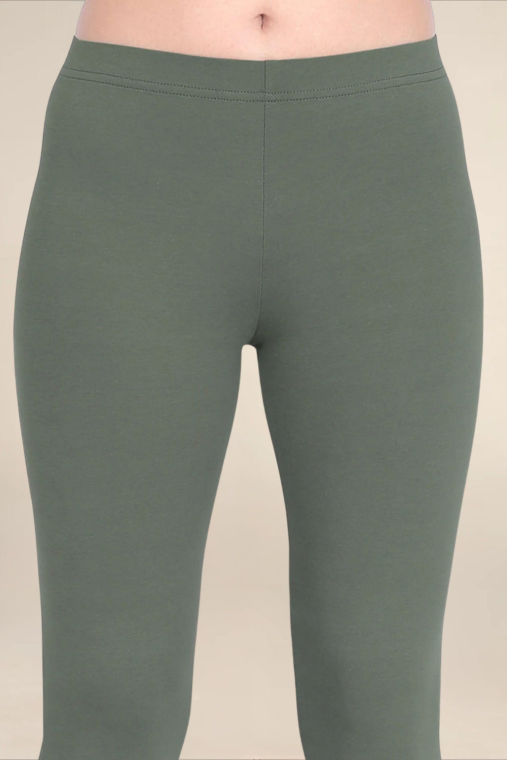 Women Dark Henna Breathable Long Length Legging
