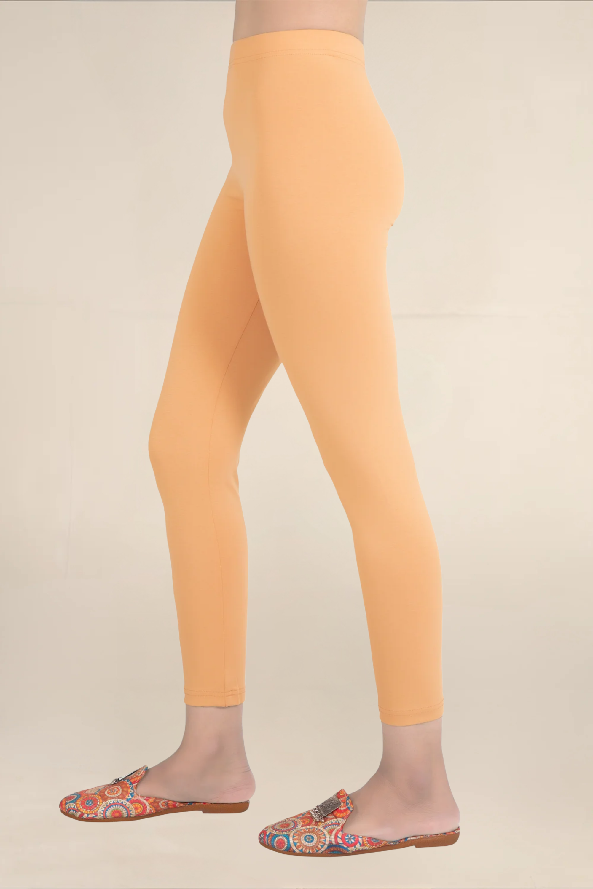 Women Biscuit Ankle Length Legging