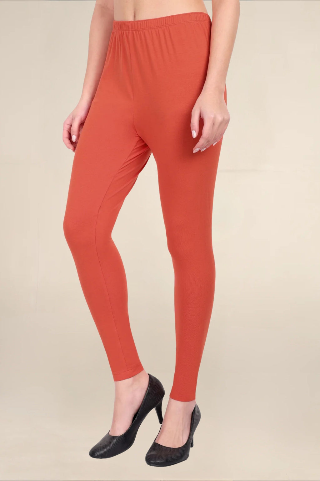 Women Coral Breathable Long Length Legging