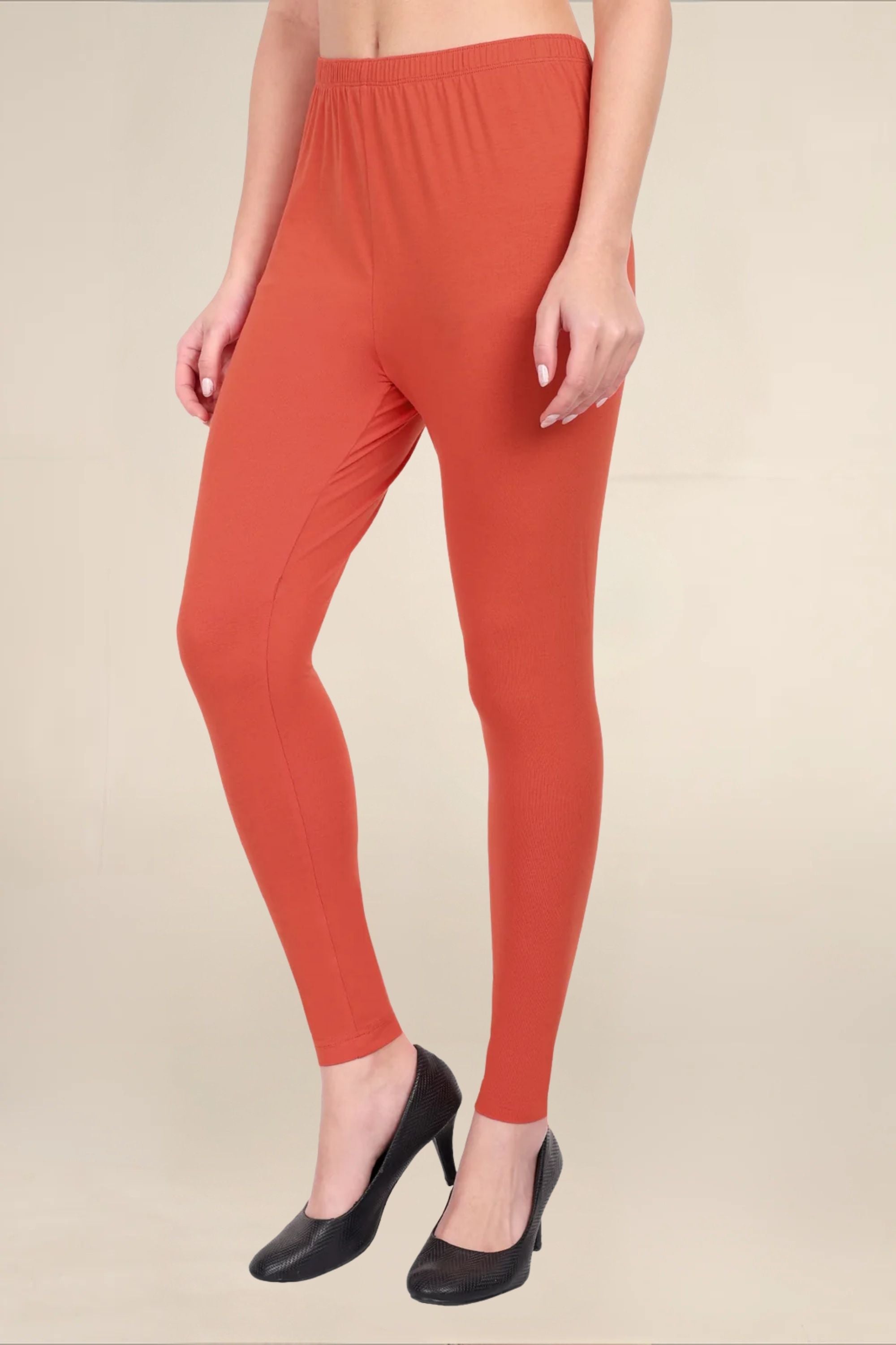 Women Coral Breathable Long Length Legging