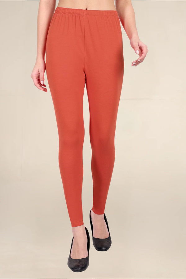 Women Coral Breathable Long Length Legging