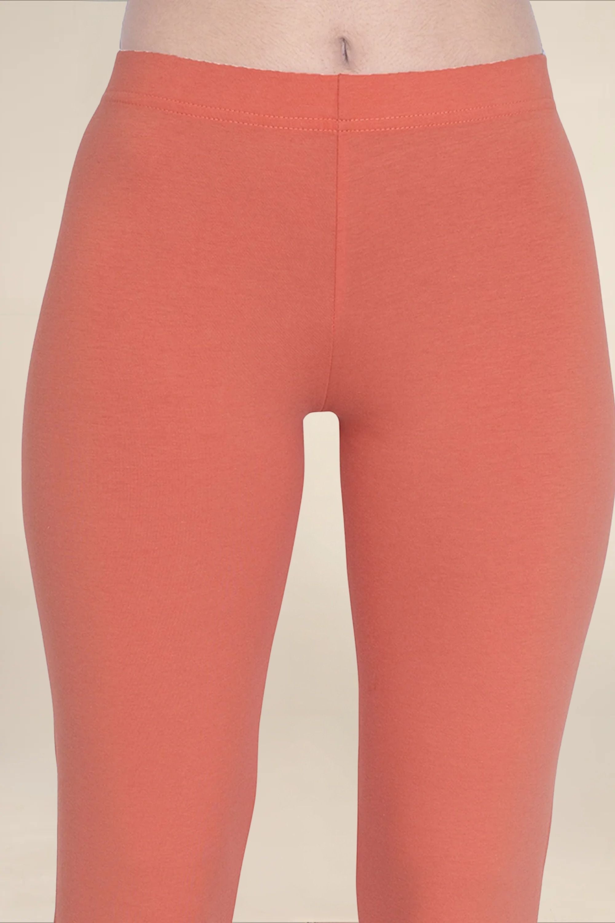 Women Clay Breathable Long Length Legging
