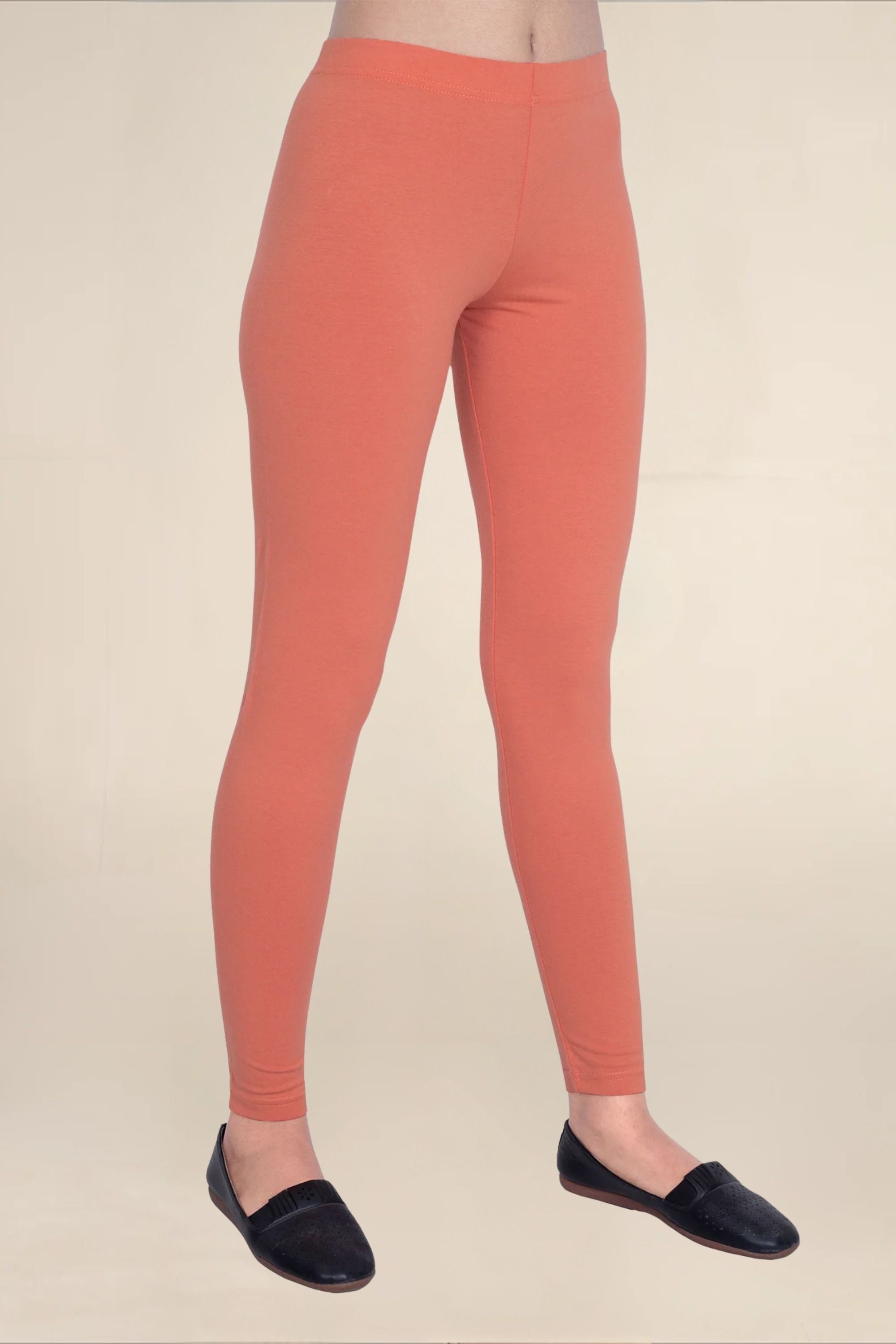 Women Clay Breathable Long Length Legging