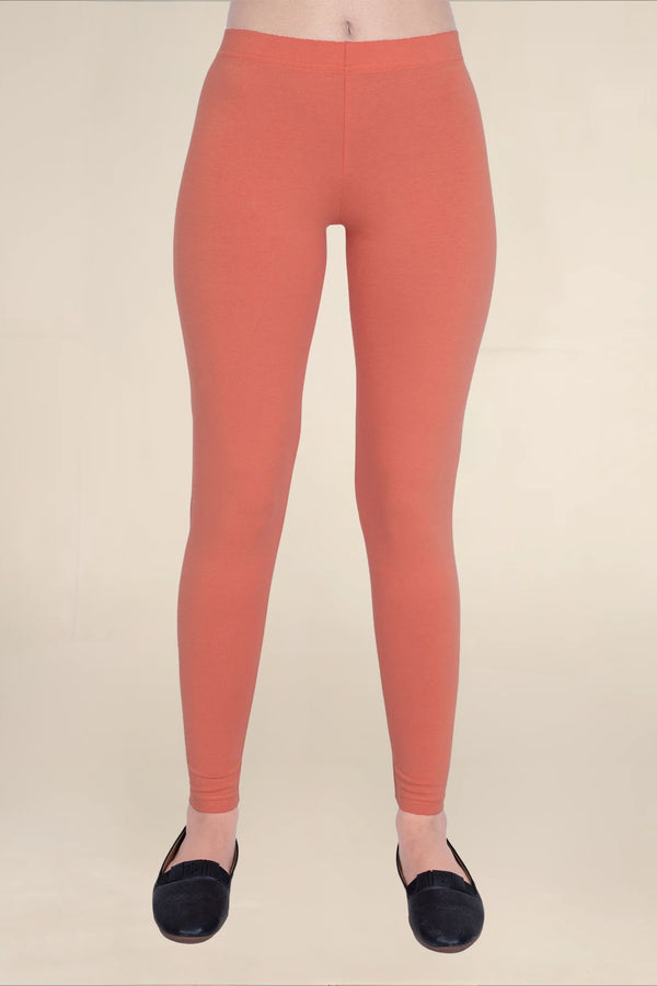 Women Clay Breathable Long Length Legging