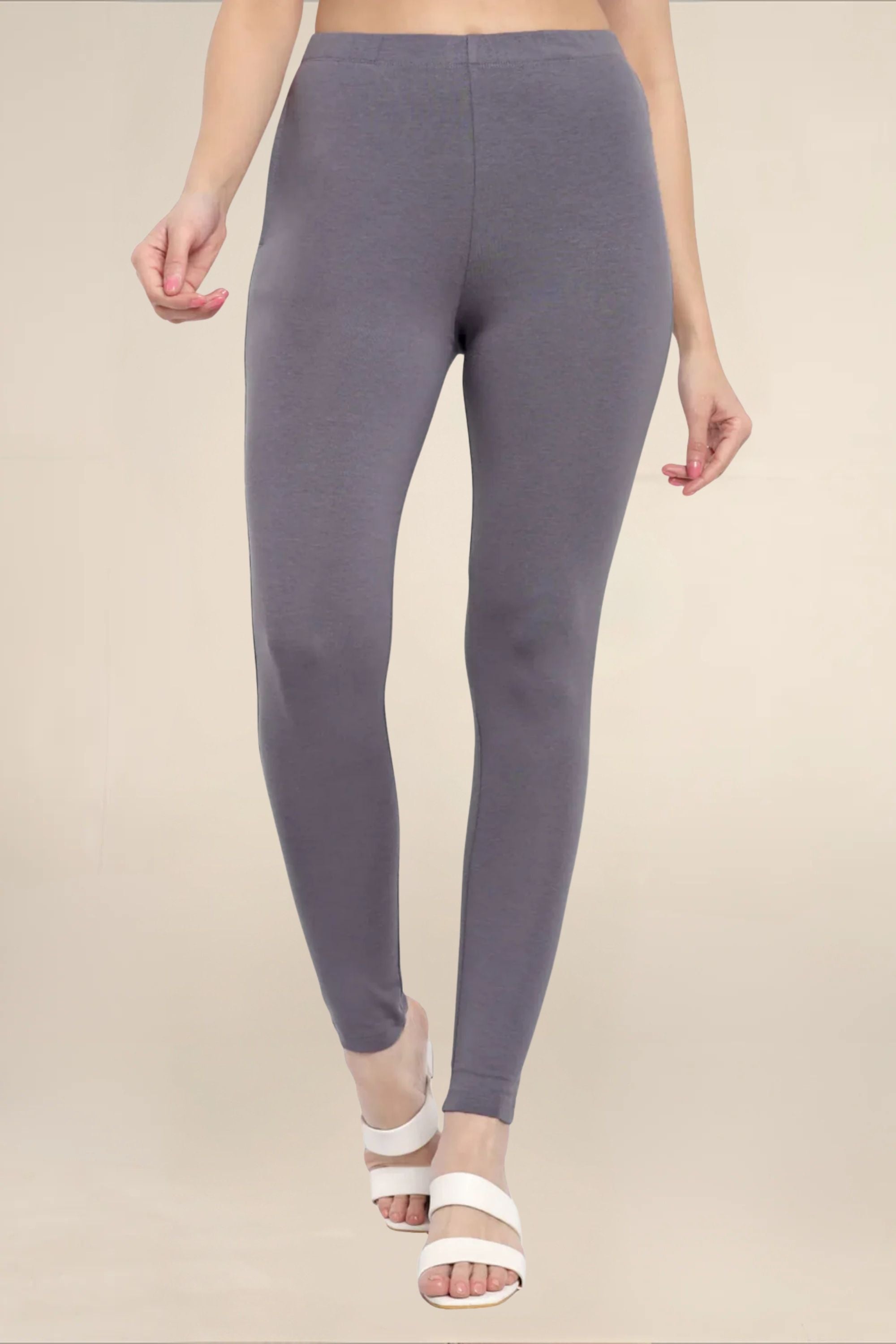 Women ST-Shirtl Grey Regular Legging