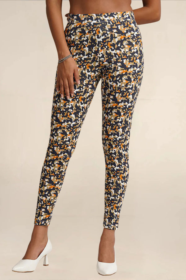 WOMENS CAMOUFLAGE PRINTED LEGGING