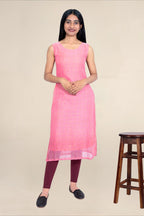 Women Burgandy Breathable Long Length Legging