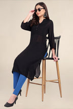 Women Bright Royal Breathable Long Length Legging