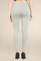 Women Fog Grey Ankle Length Legging