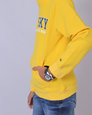 Kids Gold Pure Cotton Hoodie