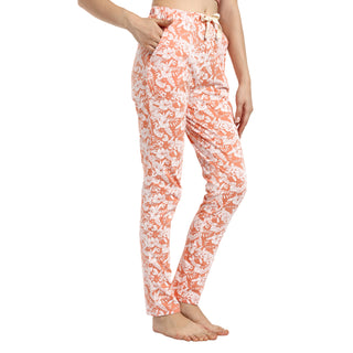 Women Clay Printed Pyjama Pant