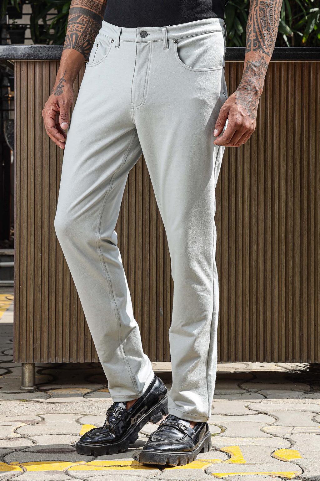 Men's Essential Daily Wear Pants – Stylish & Comfortable with Pockets