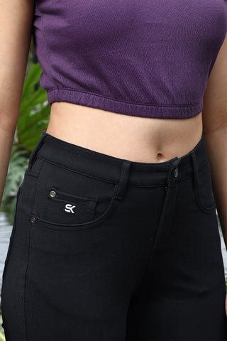 WOMEN SLIM FIT CASUAL TROUSER