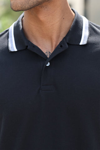 Men's Pure Cotton Polo T-shirt