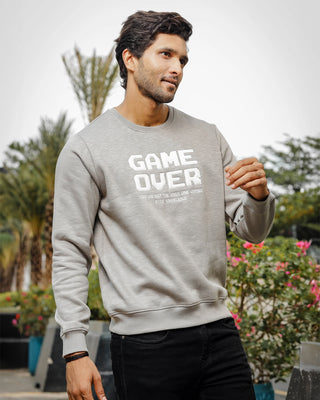 Men Grey Sweatshirt