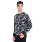 Unisex Cement Camouflage Oversized Sweatshirt