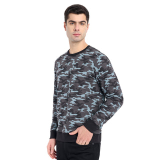 Cement Camouflage Oversized Sweatshirt