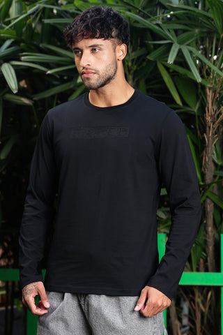 Men’s 100% Cotton Solid Full Sleeve T-Shirt | Round Neck Long Sleeve Casual Tee | Soft Breathable Fabric | Machine Washable