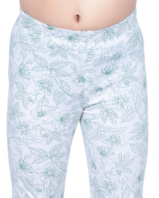 GIRLS BASIL FLORAL PRINT LEGGING