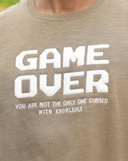 MENS GAME OVER PRINTED SWEATSHIRT