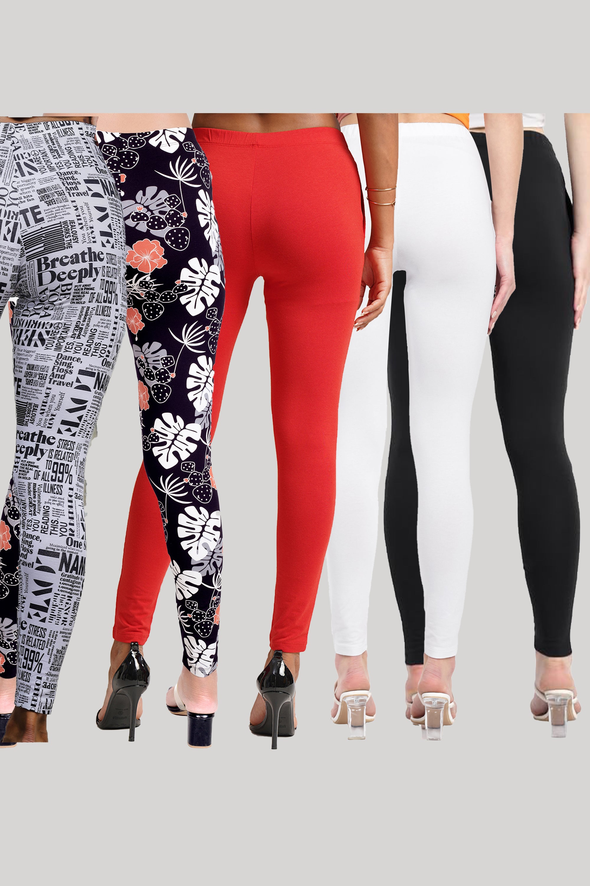 Pack Of 5 Leggings