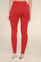 Women Bright Fuchsia Regular Legging