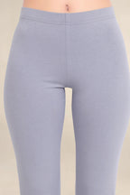 ONE SKY WOMEN CEMENT SOLID LEGGINGS