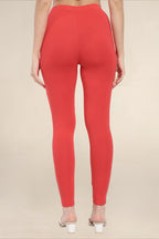 Women Light Cherry Regular Legging