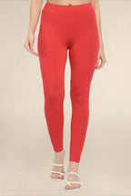Women Light Cherry Regular Legging