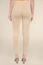 Women Light Peach Regular Legging