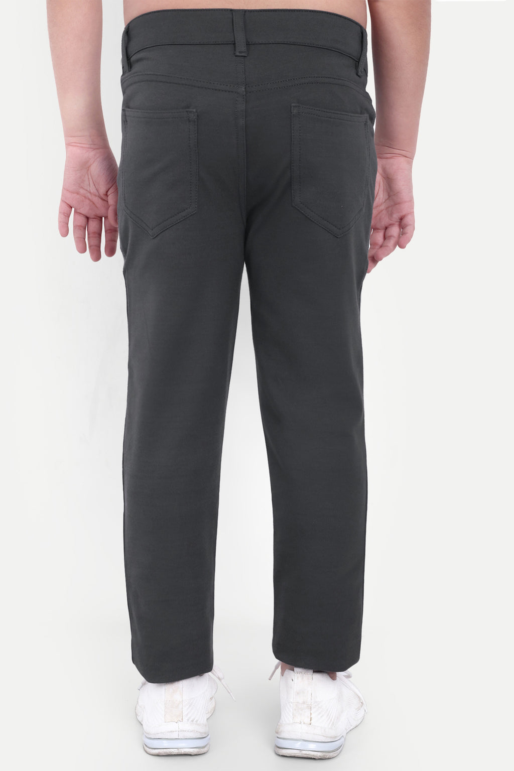 BOYS REGULAR FIT BLUE CAUSAL PANT