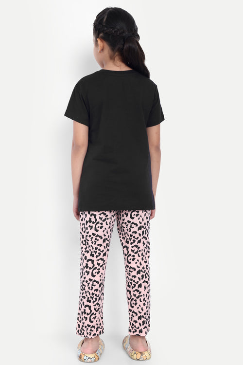 Girls Night Wear Combo Set, Top & Payjama Set